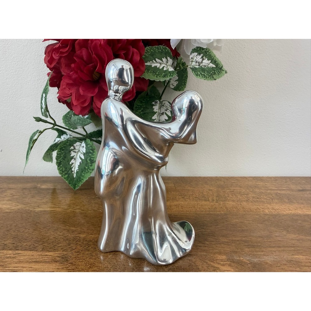 Hoselton Sculpture Dancing Couple Aluminum Modernist MCM‎ Canada Collectible Art